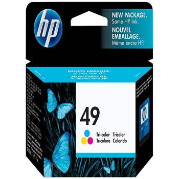 HP 49 Tri-color Original Ink Cartridge