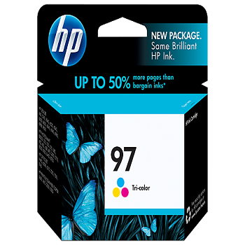 HP 97 Tri-color Original Ink Cartridge