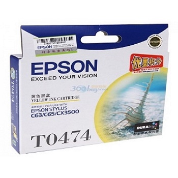 Ink, Epson T0474 Yellow PC