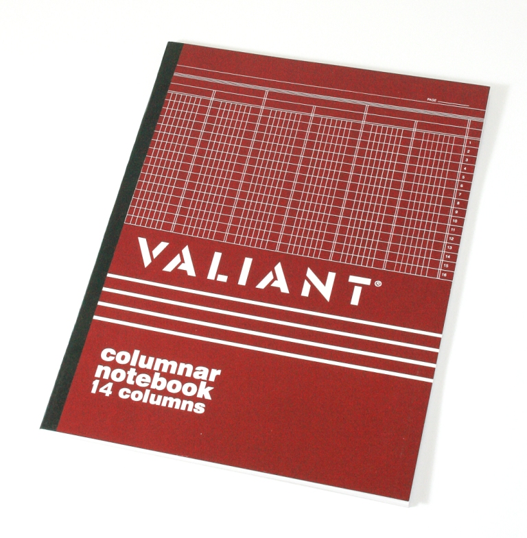 Valiant Columnar notebook