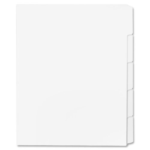 White Folder Divider