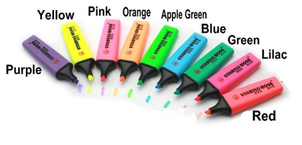 STABILO BOSS BASIC COLORS