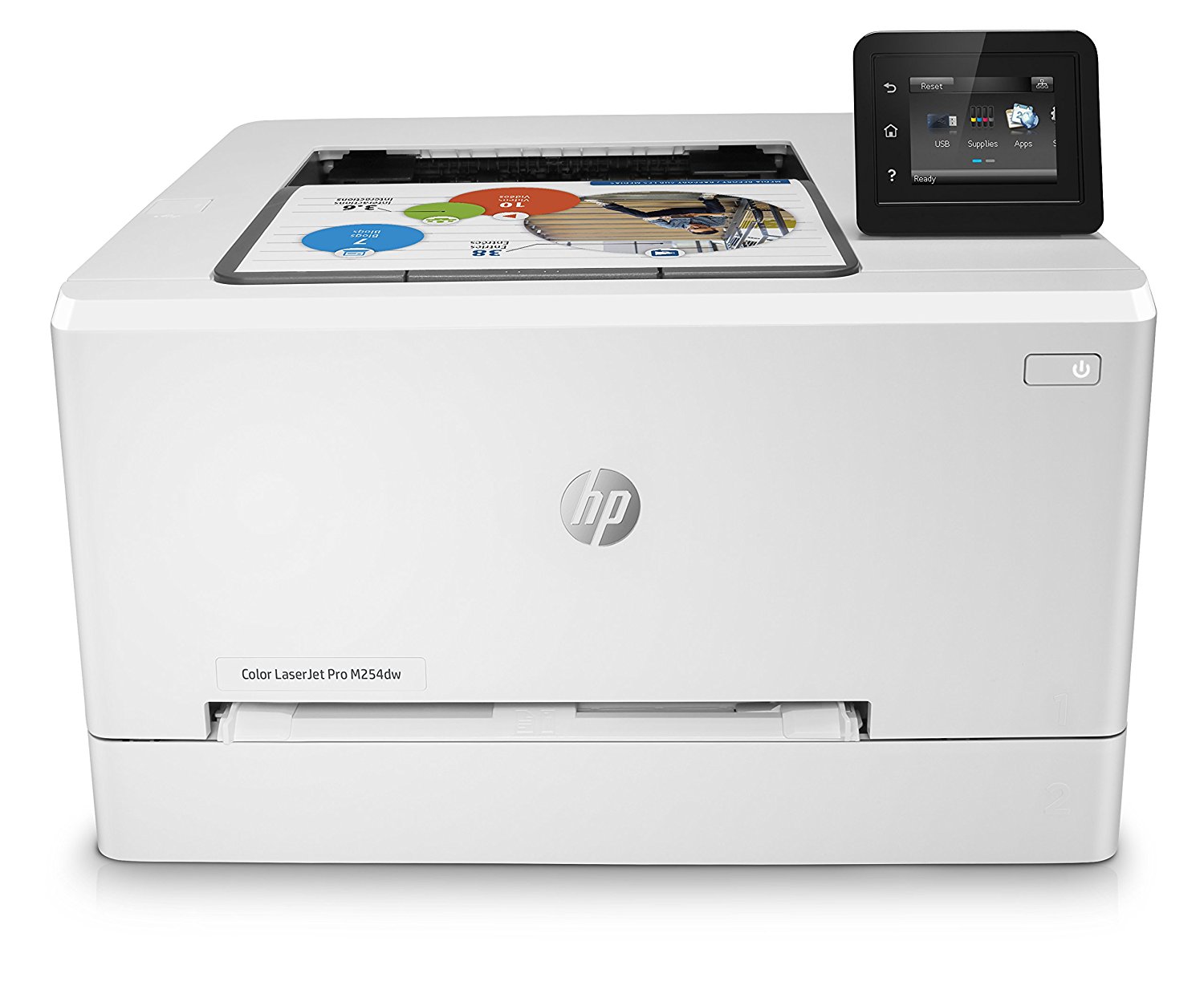 HP LaserJet Pro M254DW Printer (Color) - Print, Wireless