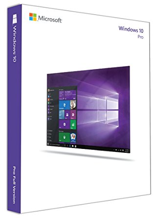 Microsoft® Windows Professional 10 32-bit/64-bit English International 1 License USB Flash Drive