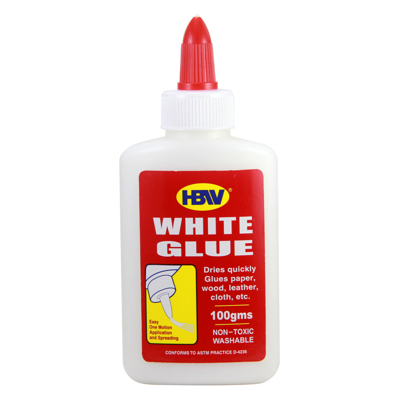 HBW WHITE GLUE 100G