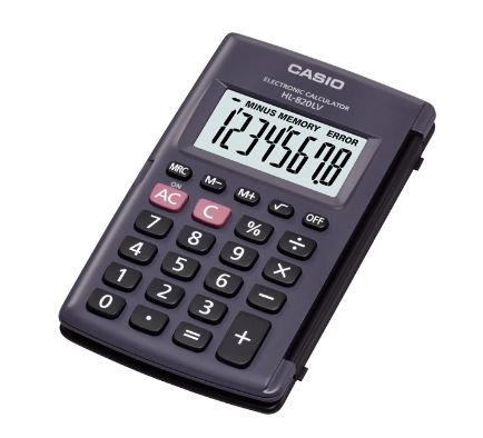 Casio HL-820LV-BK/WE Calculator