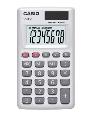 Casio HS-8LV-BK/WE Calculator