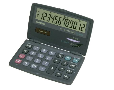 Casio SL-220TE Calculator