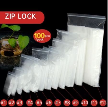 Zip Lock Plastic Bag