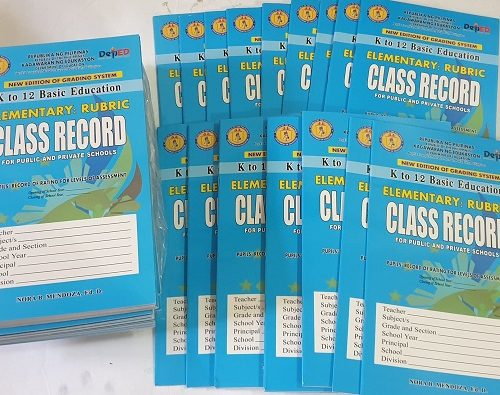 Class Record K to 12 Elementary