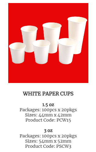 Disposable Paper Cups