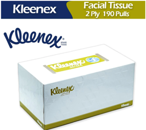 Kleenex White 2-Ply Facial Tissue